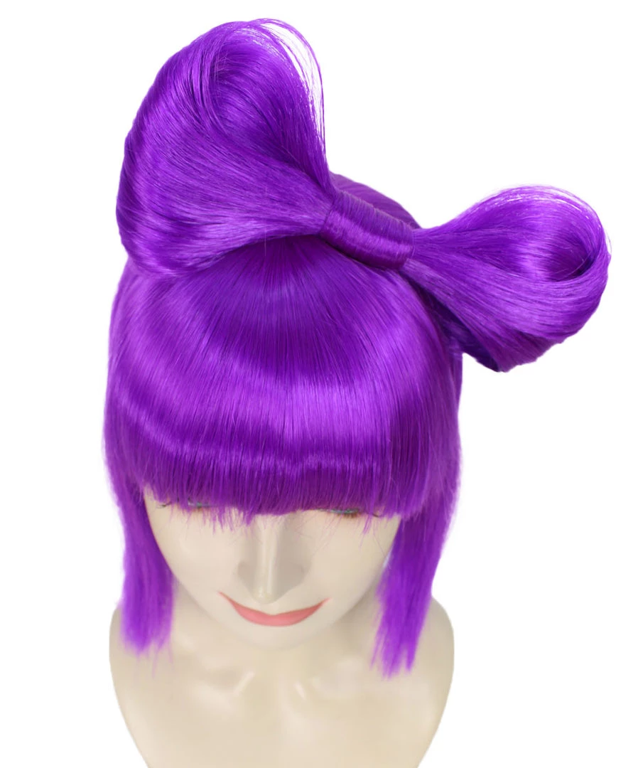 HPO Neon Purple Butterfly Womens Wig | Party Ready Fancy Cosplay Halloween Wig | Premium Breathable Capless Cap 7 HPO Neon Purple Butterfly Womens Wig | Party Ready Fancy Cosplay Halloween Wig | Premium Breathable Capless Cap