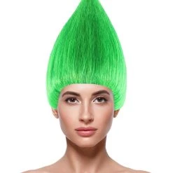 HPO Women's Dwarf Wigs Collections | Cosplay Trolls Style Wigs | Premium Breathable Capless Cap