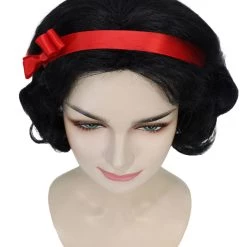 HPO Men's Princess Womens Wig | Black Short Queen Wig | Premium Breathable Capless Cap 15 HPO Men's Princess Womens Wig | Black Short Queen Wig | Premium Breathable Capless Cap