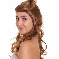 HPO Princess Womens Prestige Wig | Cosplay Wig | Premium Breathable Capless Cap Men's