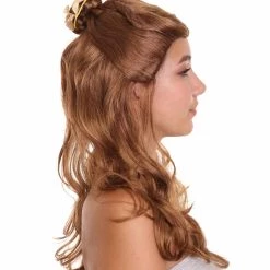 HPO Princess Womens Prestige Wig | Cosplay Wig | Premium Breathable Capless Cap Men's 18 HPO Princess Womens Prestige Wig | Cosplay Wig | Premium Breathable Capless Cap Men's