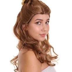 HPO Princess Womens Prestige Wig | Cosplay Wig | Premium Breathable Capless Cap Men's 19 HPO Princess Womens Prestige Wig | Cosplay Wig | Premium Breathable Capless Cap Men's