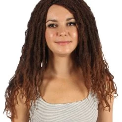 HPO Deluxe Locks Womens Wig | Character Halloween Wig | Premium Breathable Capless Cap