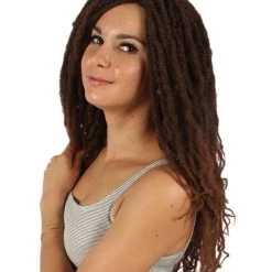 HPO Deluxe Locks Womens Wig | Character Halloween Wig | Premium Breathable Capless Cap