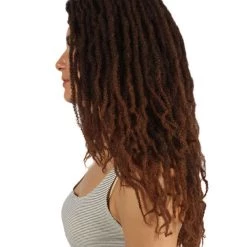 HPO Deluxe Locks Womens Wig | Character Halloween Wig | Premium Breathable Capless Cap