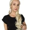HPO Men's Womens Queen Wig | Blonde TV/Movie Cosplay Halloween Wig | Premium Breathable Capless Cap