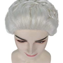 HPO Women's Women Santa Claus Wig | Blonde Merry Christmas Wig | Premium Breathable Capless Cap