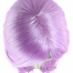 HPO Long Curly Wig | Women's Purple Wig | Premium Breathable Capless Cap 15 HPO Long Curly Wig | Women's Purple Wig | Premium Breathable Capless Cap