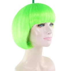 HPO Melon Womens Wig | Short Light Green Wig | Premium Breathable Capless Cap