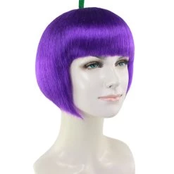 HPO Grape Womens Wig | Short Purple Wig | Premium Breathable Capless Cap