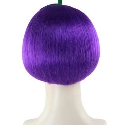 HPO Grape Womens Wig | Short Purple Wig | Premium Breathable Capless Cap