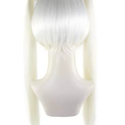 HPO Animation Womens Wig | Long White Wig | Premium Breathable Capless Cap