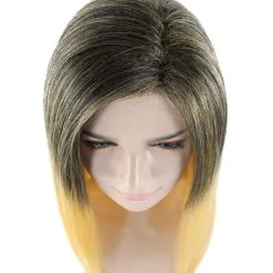 HPO Ombre Womens Wig | Party Ready Fancy Cosplay Halloween Wig | Premium Breathable Capless Cap Men's