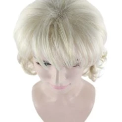 HPO Blonde Country Singer Womens Wig | Cosplay Halloween Wig | Premium Breathable Capless Cap