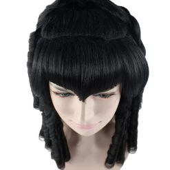 HPO Women's Curly Gothic Vampire Womens Wig | Vampiress Character Cosplay Halloween Wig | Premium Breathable Capless Cap 15 HPO Women's Curly Gothic Vampire Womens Wig | Vampiress Character Cosplay Halloween Wig | Premium Breathable Capless Cap