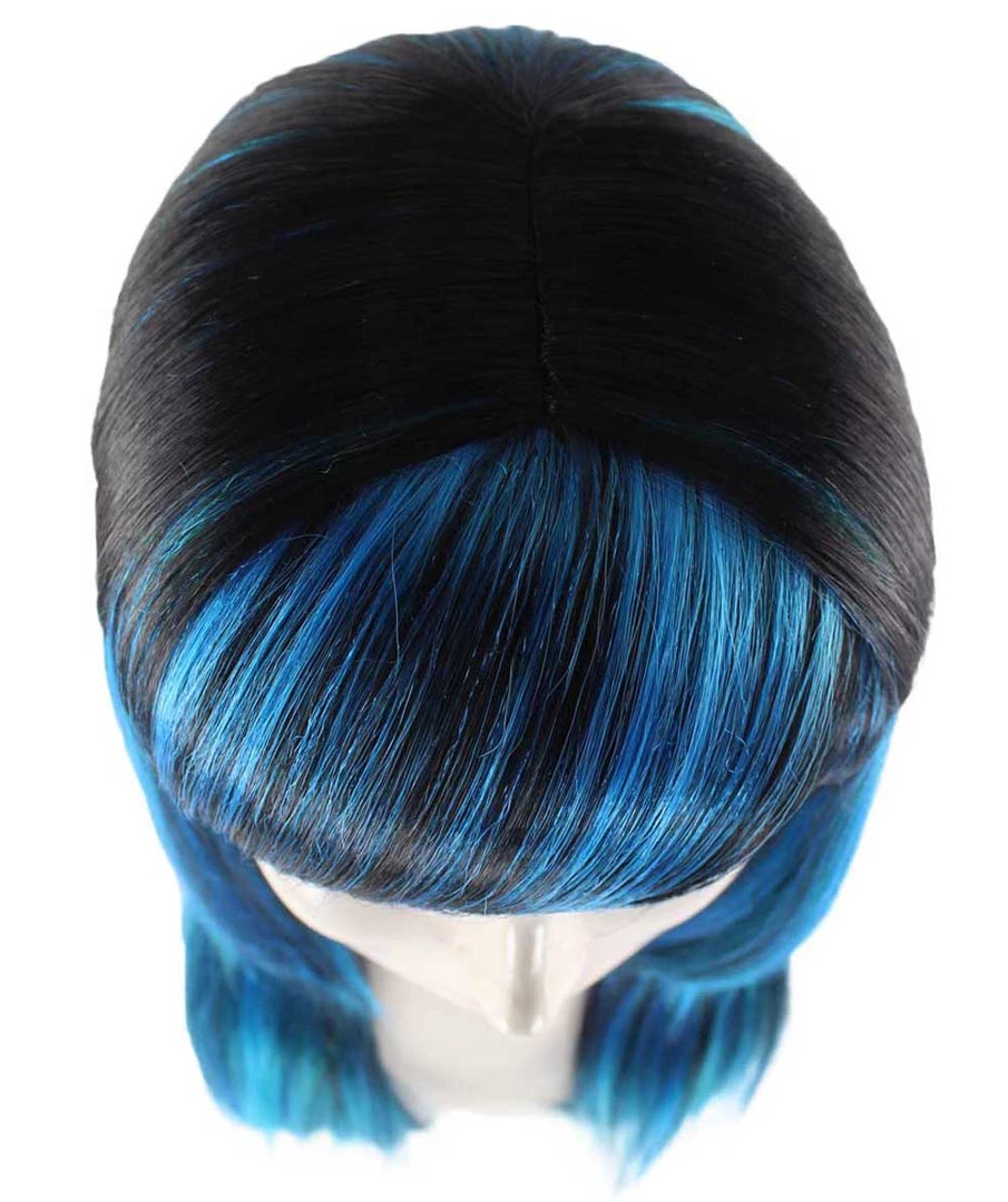 HPO Women's Sexy Peacock Womens Wig | Party Ready Fancy Cosplay Halloween Wig | Premium Breathable Capless Cap 7 HPO Women's Sexy Peacock Womens Wig | Party Ready Fancy Cosplay Halloween Wig | Premium Breathable Capless Cap