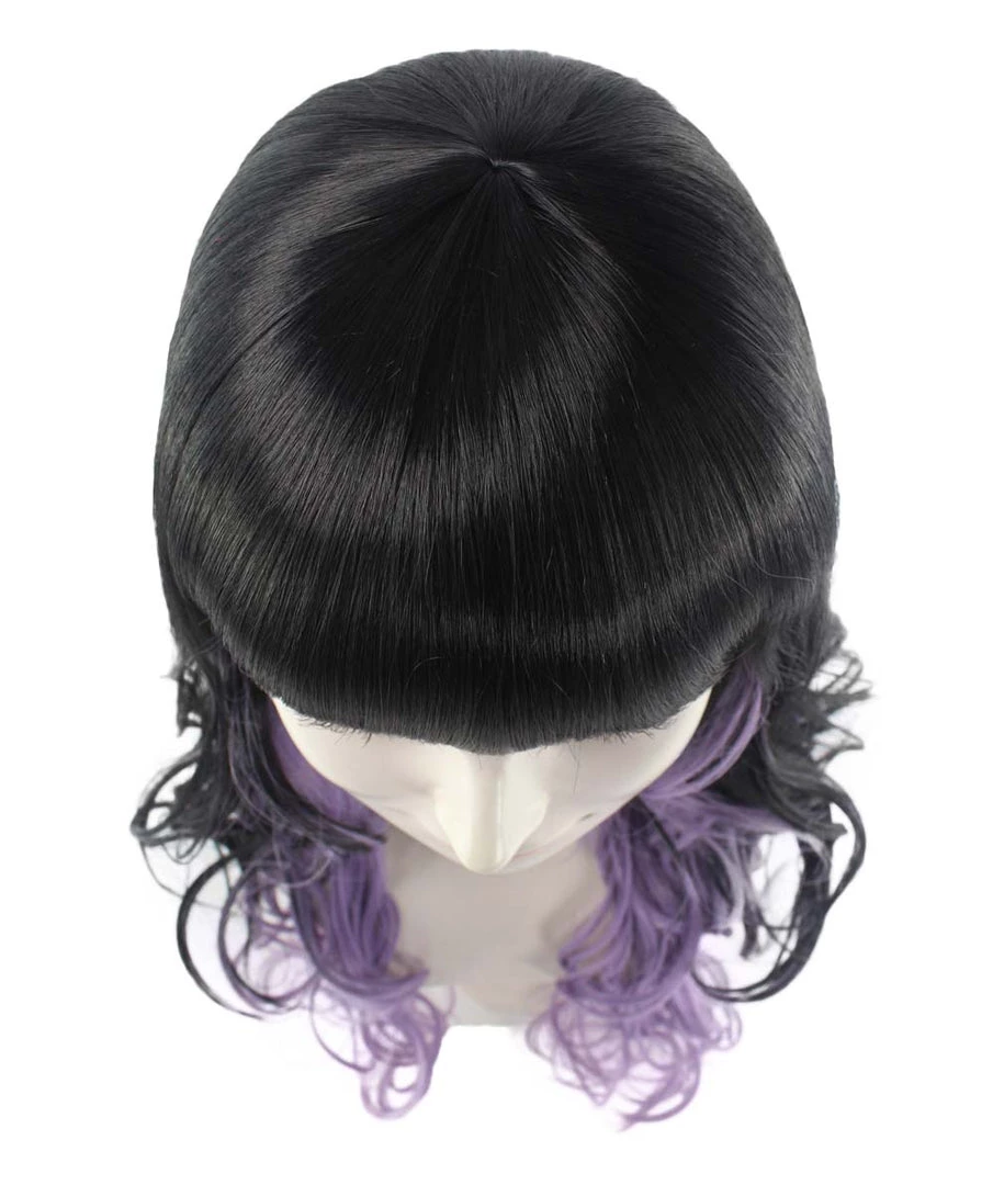 HPO Sinister Crimped Witch Womens Wig | Party Ready Fancy Cosplay Halloween Wig | Premium Breathable Capless Cap 6 HPO Sinister Crimped Witch Womens Wig | Party Ready Fancy Cosplay Halloween Wig | Premium Breathable Capless Cap