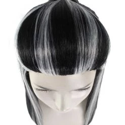 HPO Monster Womens Wig | Two Toned Long Cosplay Halloween Wig | Premium Breathable Capless Cap Women's 15 HPO Monster Womens Wig | Two Toned Long Cosplay Halloween Wig | Premium Breathable Capless Cap Women's