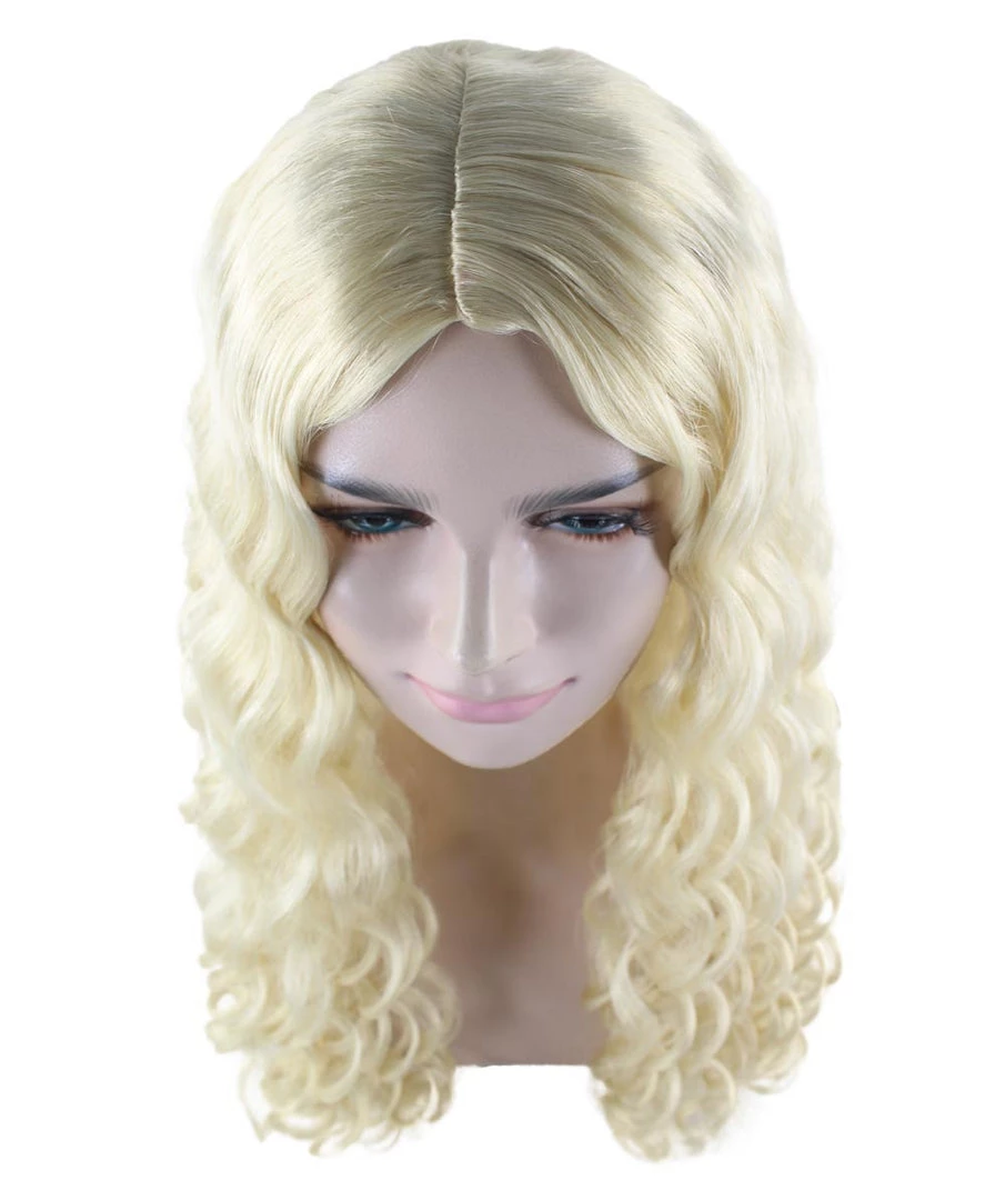 HPO 70's Glam Womens Wig | Blonde Retro Wig | Premium Breathable Capless Cap 8 HPO 70's Glam Womens Wig | Blonde Retro Wig | Premium Breathable Capless Cap