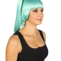 HPO Women's Bella Womens Wig Light Blue | Premium Breathable Capless Cap 14 HPO Women's Bella Womens Wig Light Blue | Premium Breathable Capless Cap