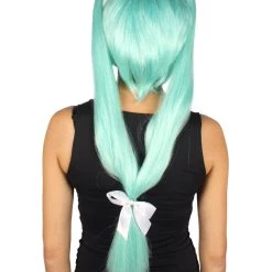 HPO Women's Bella Womens Wig Light Blue | Premium Breathable Capless Cap 12 HPO Women's Bella Womens Wig Light Blue | Premium Breathable Capless Cap