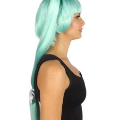 HPO Women's Bella Womens Wig Light Blue | Premium Breathable Capless Cap 13 HPO Women's Bella Womens Wig Light Blue | Premium Breathable Capless Cap