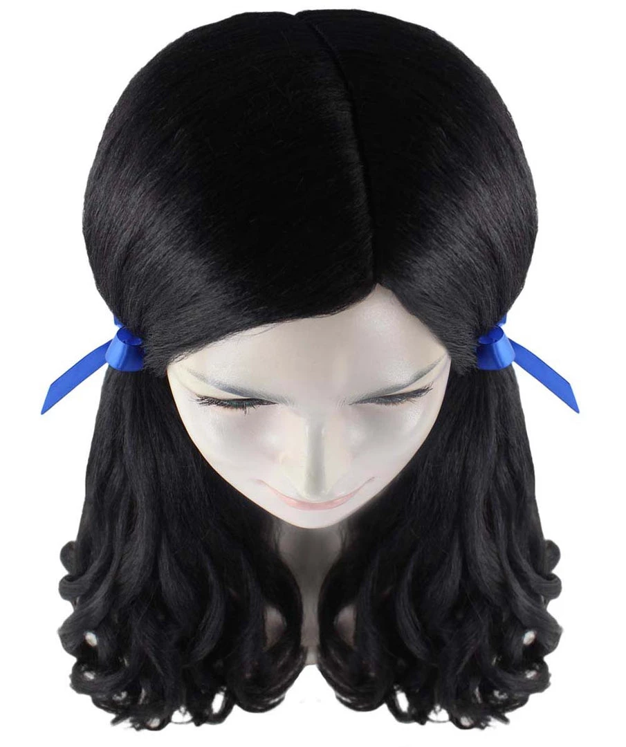 HPO Womens Farm Girl Wig | Traditional Cowgirl Colonial Character Halloween Wig | Premium Breathable Capless Cap Women's 8 HPO Womens Farm Girl Wig | Traditional Cowgirl Colonial Character Halloween Wig | Premium Breathable Capless Cap Women's