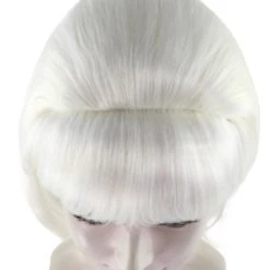 HPO 60's Groovy Bouffant Womens Wig | White Vintage Wig | Premium Breathable Capless Cap