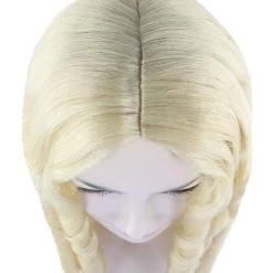 HPO Blonde Glamour Womens Wig | Party Event Ready Cosplay Halloween Wig | Premium Breathable Capless Cap