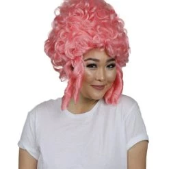 HPO Pink Baroque Beauty Womens Wig | Beehive Royal Queen Wig Women's