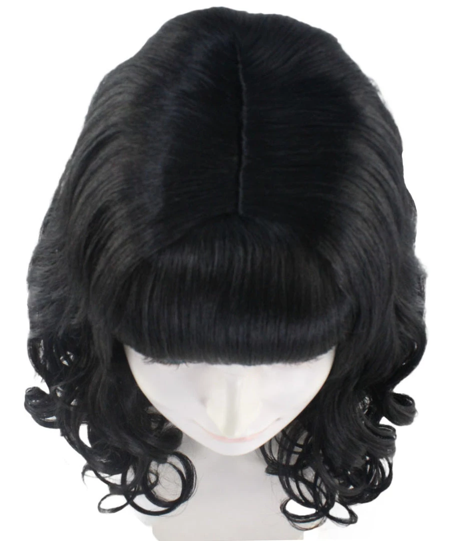 HPO 60's Teaser Womens Wig | Black Vintage Halloween Wig 8 HPO 60's Teaser Womens Wig | Black Vintage Halloween Wig