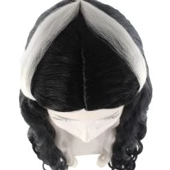 HPO Long Streaked Witch Sorceress Vampire Womens Wig | Horror Ghostly Halloween Wig | Premium Breathable Capless Cap 15 HPO Long Streaked Witch Sorceress Vampire Womens Wig | Horror Ghostly Halloween Wig | Premium Breathable Capless Cap