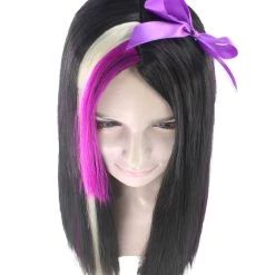 HPO Supervillain Witch Womens Wig | TV/Movie Long Cosplay Fancy Halloween Wig | Premium Breathable Capless Cap Women's