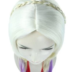 HPO Mixed Color Braided Womens Wig | Fancy Party Event Ready Halloween Wig | Premium Breathable Capless Cap Women's 15 HPO Mixed Color Braided Womens Wig | Fancy Party Event Ready Halloween Wig | Premium Breathable Capless Cap Women's