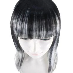 HPO Women's Womens Sinister Witch Wig | Horror Cosplay Halloween Wig | Premium Breathable Capless Cap