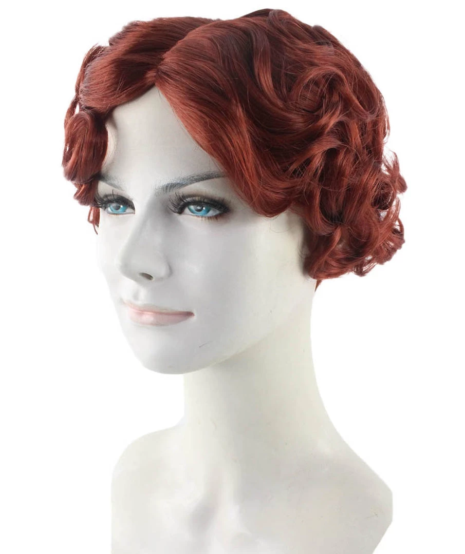 HPO Women's Womens TV Adult Wig | Auburn TV Character Wig | Premium Breathable Capless Cap 2 HPO Women's Womens TV Adult Wig | Auburn TV Character Wig | Premium Breathable Capless Cap