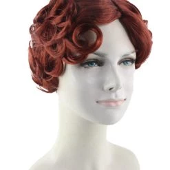 HPO Women's Womens TV Adult Wig | Auburn TV Character Wig | Premium Breathable Capless Cap 14 HPO Women's Womens TV Adult Wig | Auburn TV Character Wig | Premium Breathable Capless Cap