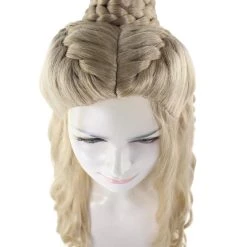 HPO Womens Queen Wig | Blonde Cosplay Wig | Premium Breathable Capless Cap Women's 15 HPO Womens Queen Wig | Blonde Cosplay Wig | Premium Breathable Capless Cap Women's