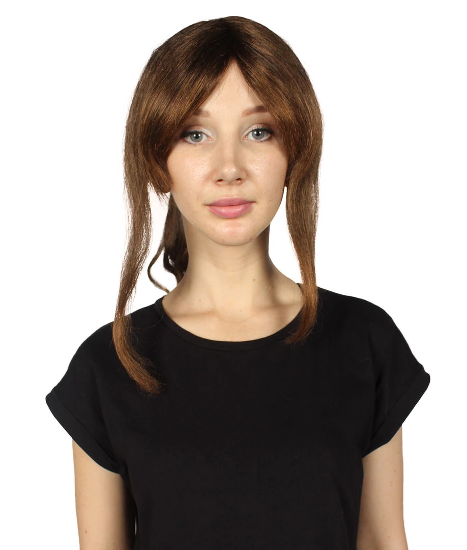 HPO Women Cosplay Brown Wig | Premium Breathable Capless Cap 1 HPO Women Cosplay Brown Wig | Premium Breathable Capless Cap