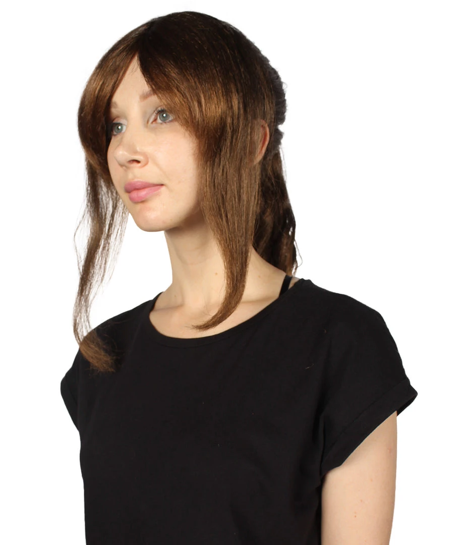 HPO Women Cosplay Brown Wig | Premium Breathable Capless Cap 2 HPO Women Cosplay Brown Wig | Premium Breathable Capless Cap