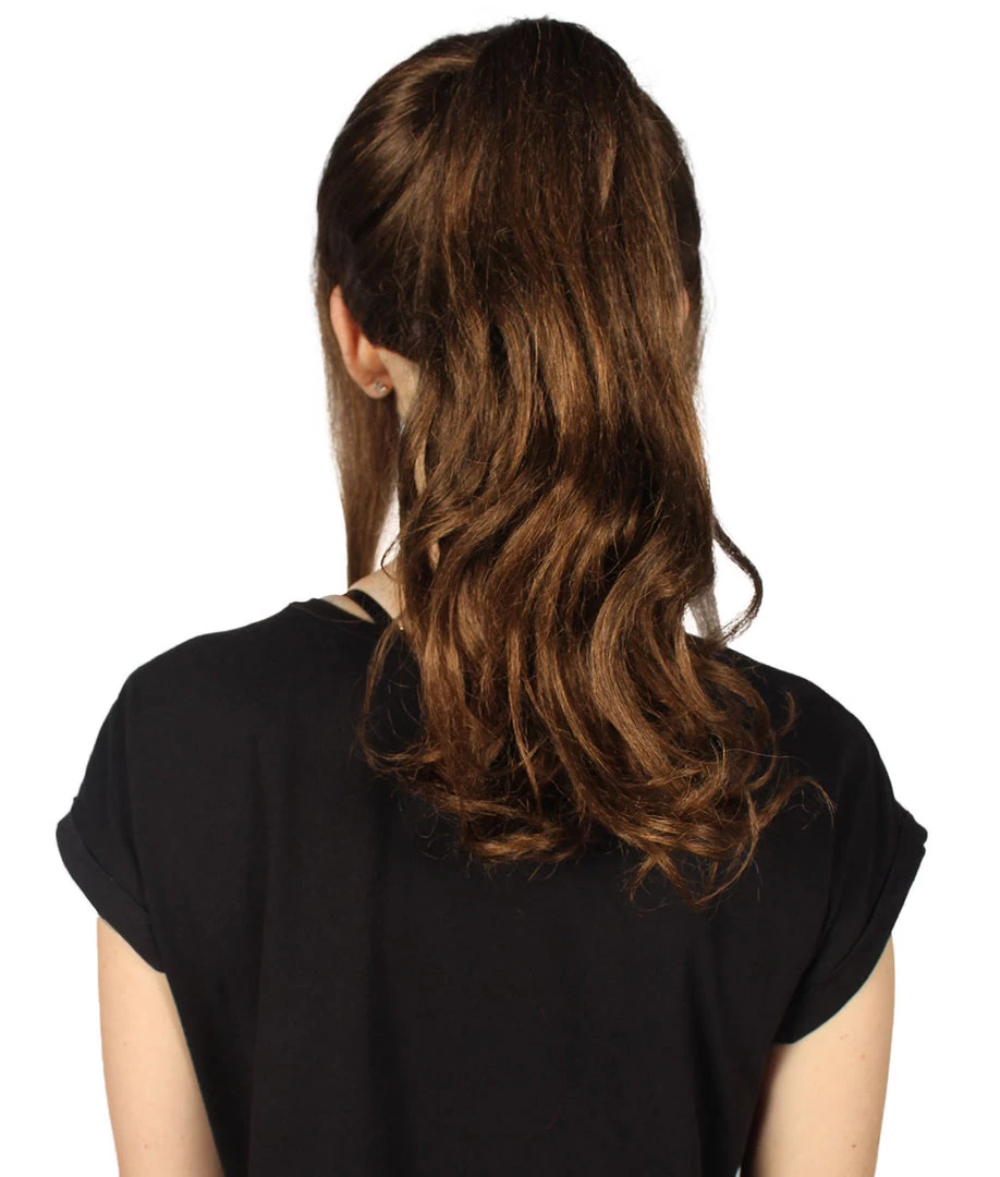 HPO Women Cosplay Brown Wig | Premium Breathable Capless Cap 4 HPO Women Cosplay Brown Wig | Premium Breathable Capless Cap