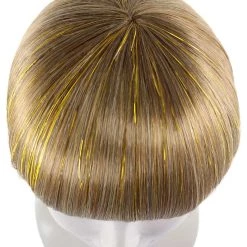 HPO Womens Gold Bob Wig | Stage/Event Fancy Halloween Wig | Premium Breathable Capless Cap 17 HPO Womens Gold Bob Wig | Stage/Event Fancy Halloween Wig | Premium Breathable Capless Cap