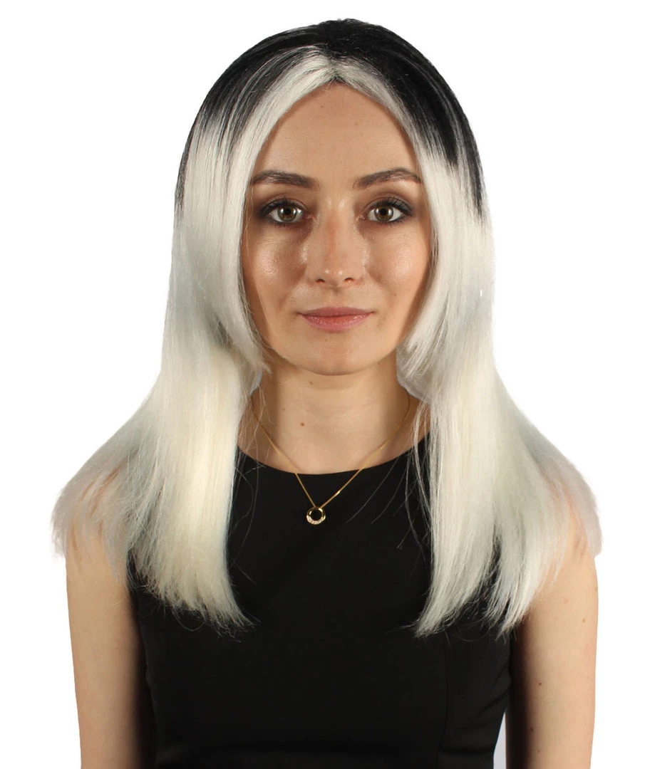 HPO Glamour Witch Two-Tone Womens Wig | Premium Breathable Capless Cap Women's 1 HPO Glamour Witch Two-Tone Womens Wig | Premium Breathable Capless Cap Women's
