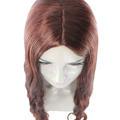HPO Long Auburn Wavy Womens Wigs | Natural Looking Fancy Wig | Premium Breathable Capless Cap Women's 15 HPO Long Auburn Wavy Womens Wigs | Natural Looking Fancy Wig | Premium Breathable Capless Cap Women's