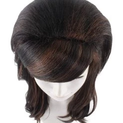 HPO Women's Superstar Dark Brown Long Wavy Womens Wig | Natural Looking Wavy Wig | Premium Breathable Capless Cap 15 HPO Women's Superstar Dark Brown Long Wavy Womens Wig | Natural Looking Wavy Wig | Premium Breathable Capless Cap