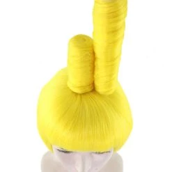 HPO Womens Cartoon Creature Wig | Yellow Halloween Wig | Premium Breathable Capless Cap