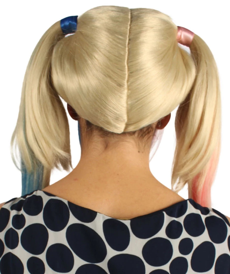 HPO Women's Womens Medium Rag Doll Wigs | Multicolored Cosplay Halloween Wigs | Premium Breathable Capless Cap 4 HPO Women's Womens Medium Rag Doll Wigs | Multicolored Cosplay Halloween Wigs | Premium Breathable Capless Cap