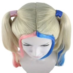 HPO Women's Womens Medium Rag Doll Wigs | Multicolored Cosplay Halloween Wigs | Premium Breathable Capless Cap 15 HPO Women's Womens Medium Rag Doll Wigs | Multicolored Cosplay Halloween Wigs | Premium Breathable Capless Cap