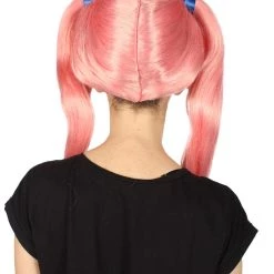 HPO Women's Womens Medium Rag Doll Pink Wig | Premium Breathable Capless Cap 13 HPO Women's Womens Medium Rag Doll Pink Wig | Premium Breathable Capless Cap