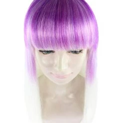 HPO Women's Womens Purple And White 2 Tone Long Bob Wig | Party Ready Fancy Cosplay Halloween Wig | Premium Breathable Capless Cap 15 HPO Women's Womens Purple And White 2 Tone Long Bob Wig | Party Ready Fancy Cosplay Halloween Wig | Premium Breathable Capless Cap